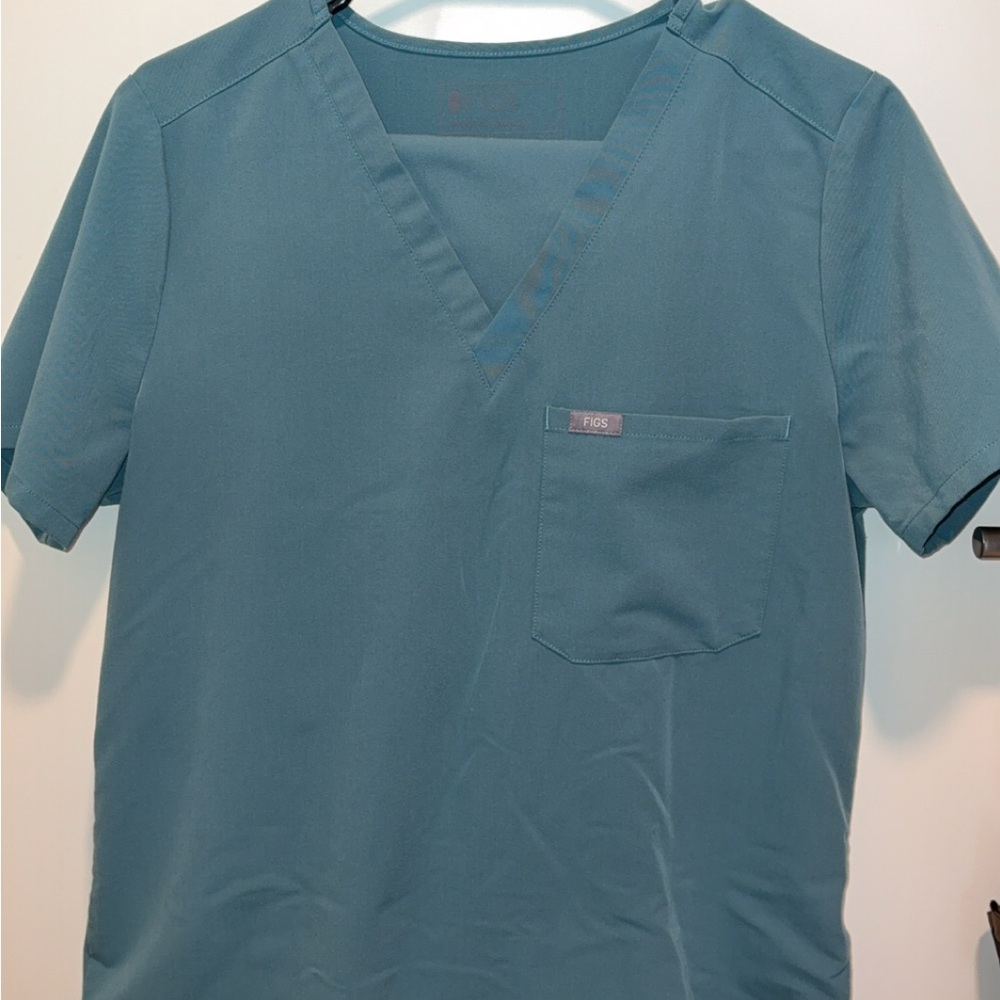 Women’s Blue Scrub Top and bottoms